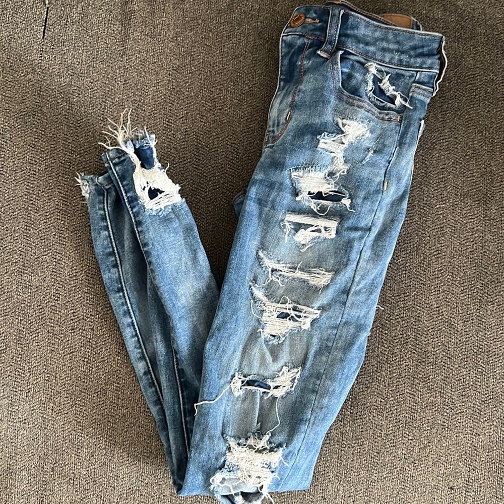 American eagle next level stretch jeans